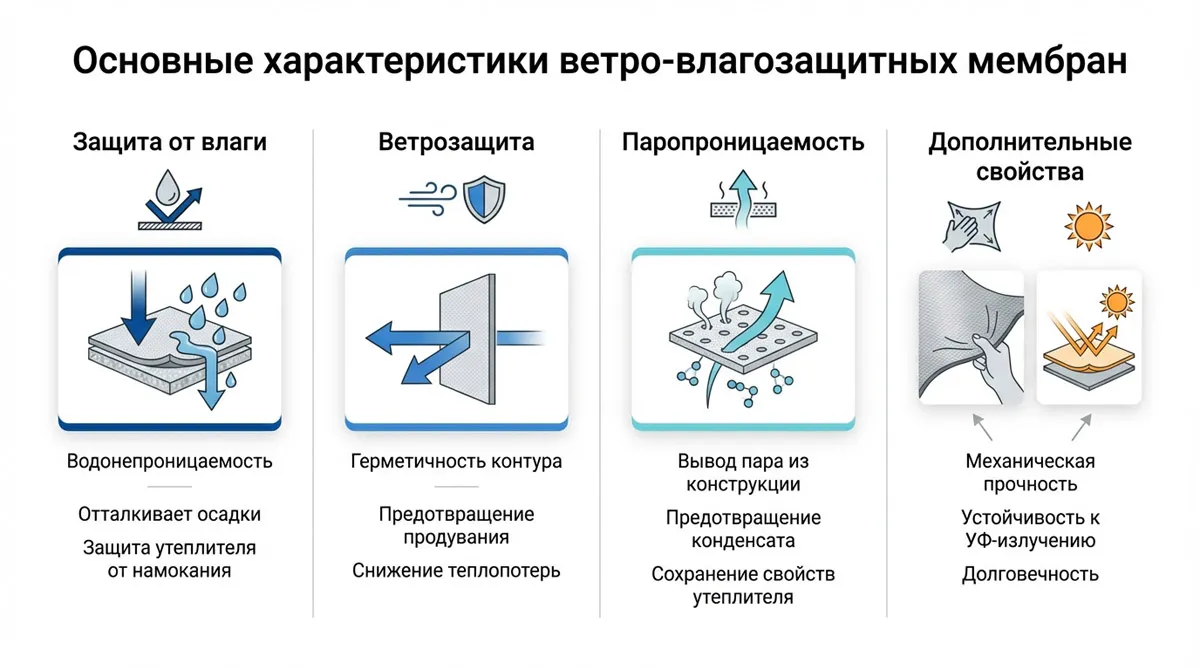 Диффузионная, супердиффузионная или антиконденсатная: какая мембрана для кровли лучше и почему_5