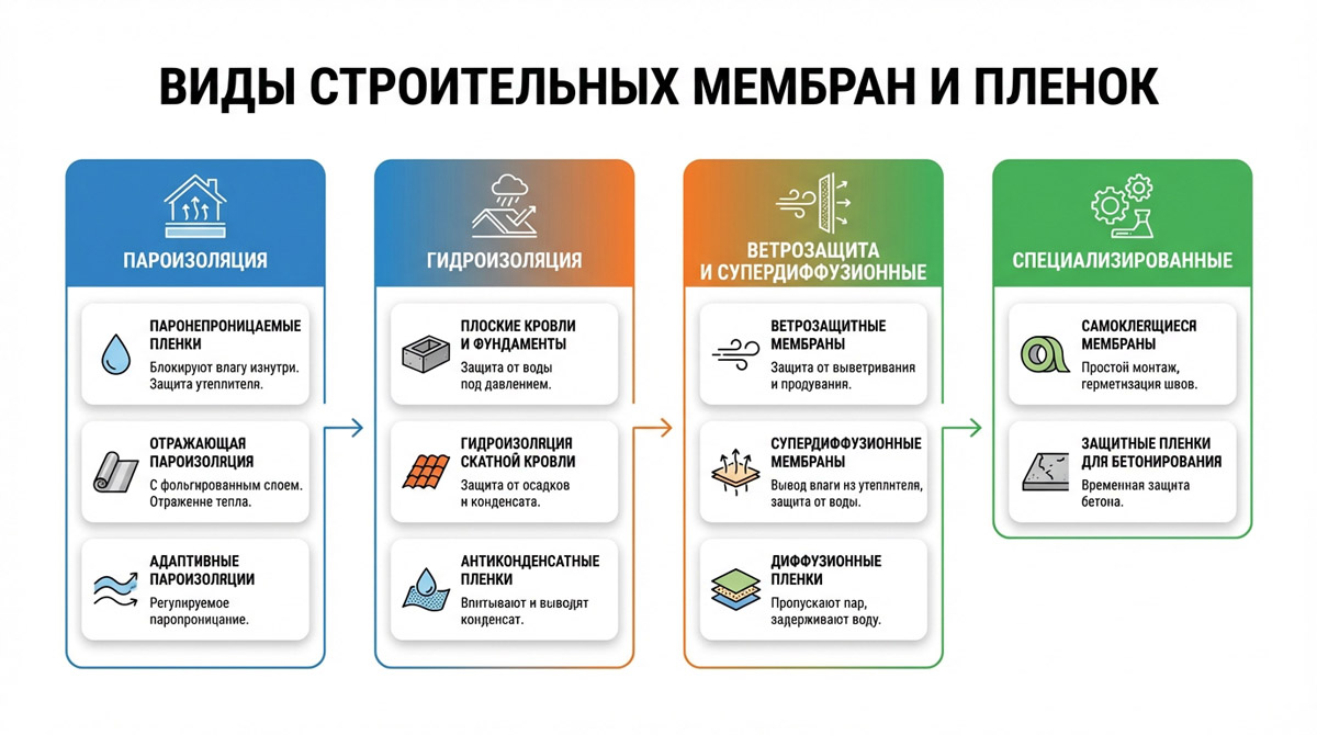 Диффузионная, супердиффузионная или антиконденсатная: какая мембрана для кровли лучше и почему_6