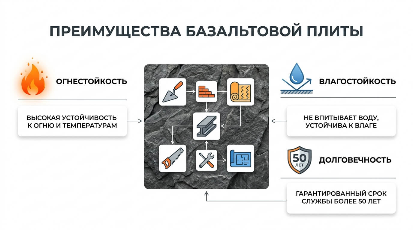 Огнестойкость, долговечность, надежная теплоизоляция: выбираем базальтовую вату РОКВУЛ для дома_5