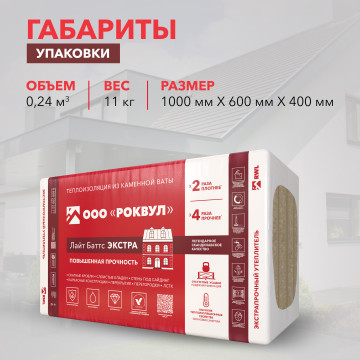 Утеплитель ЛАЙТ БАТТС ЭКСТРА