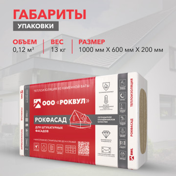 Утеплитель РОКФАСАД