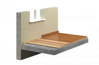 Тепло-звукоизоляция пола под стяжку